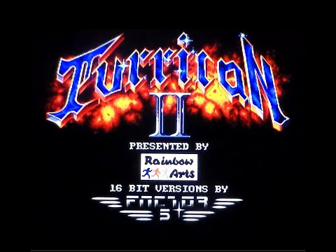 Turrican II on A500 Mini