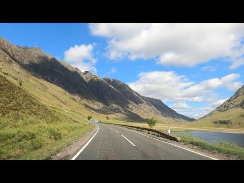 Scotland: Glencoe - Driving from Ballachulish into Glen Etive