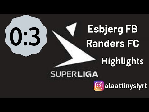 Esbjerg FB 0-3 Randers FC Superligaen Match Highlights #ESBJERG #RANDERS #SUPERLİGAEN