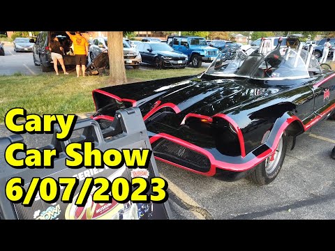 Thumbnail for Classic Cars - Cary Car show with Bat Mobile - Land Cruiser Midwest by Ferrari, classic car, Ford GT40, classic cars, BMW, video, Jeep, Car, Truck, classic ca, Muscle car, vide, Ford GT, General Motors