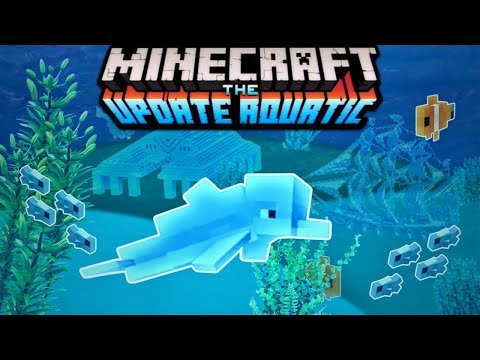 Minecraft Update Aquatic Launch Trailer - Minecraft 1.13