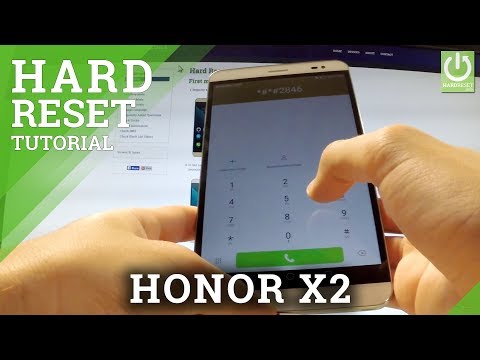HONOR X2 HARD RESET / RESET CODE / RESTORE FACTORY SETTINGS