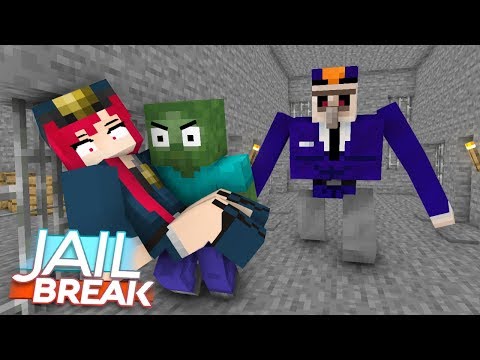 Monster School : JailBreak Part 2 - Minecraft Animation