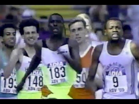 Paul Ereng vs. Seb Coe - Men's 800m - 1989 Cologne Grand Prix