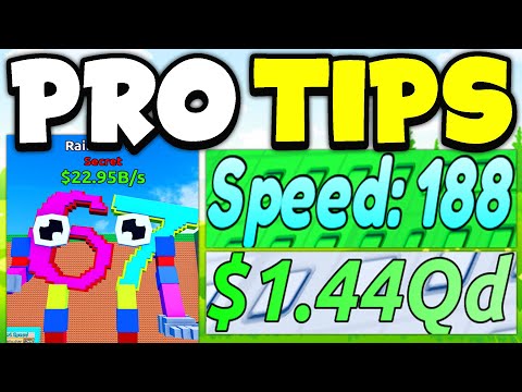 Pro Tips and Tricks in Escape Tsunami For Brainrots Roblox