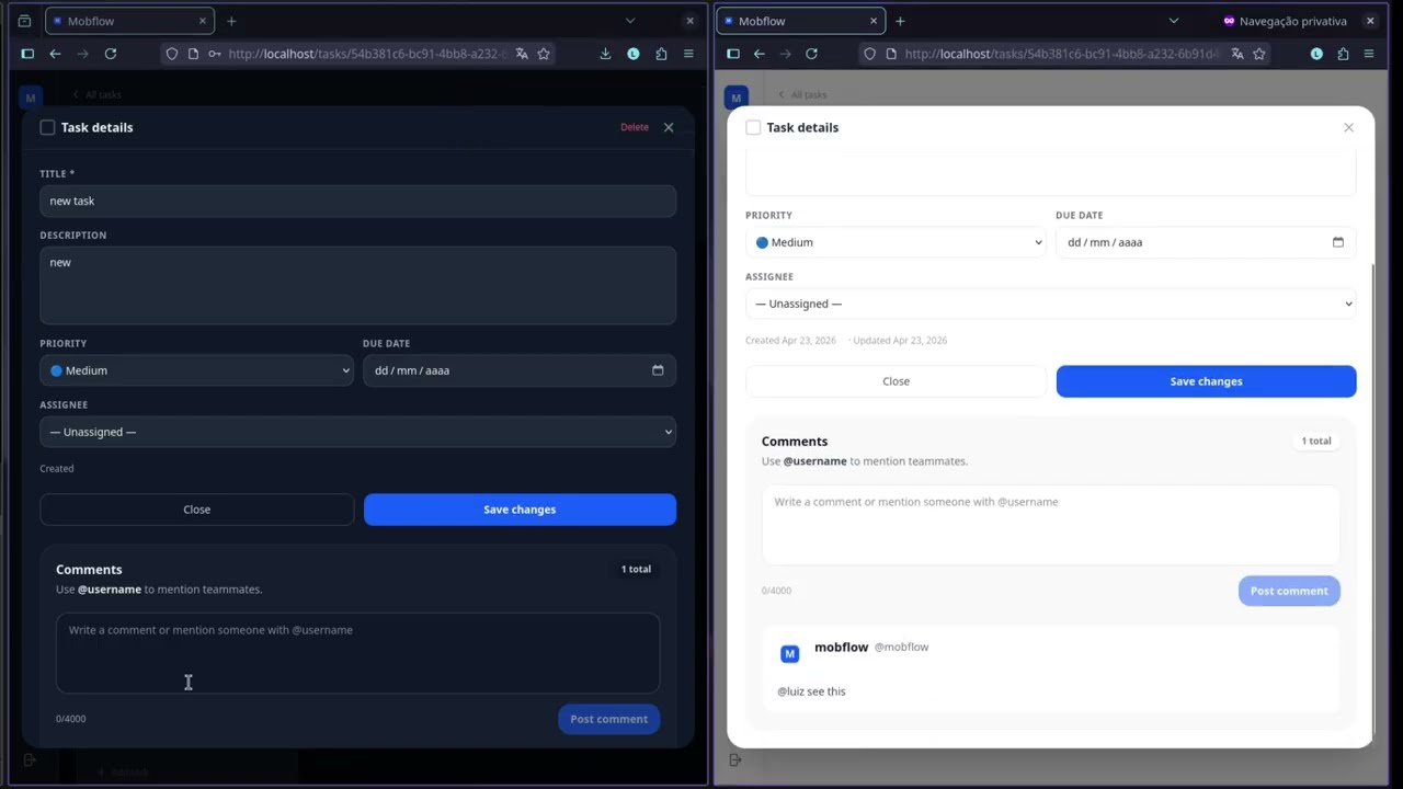 Mobflow Demo