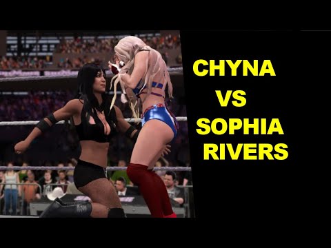 WWE 2K17 Chyna vs Sophia Rivers