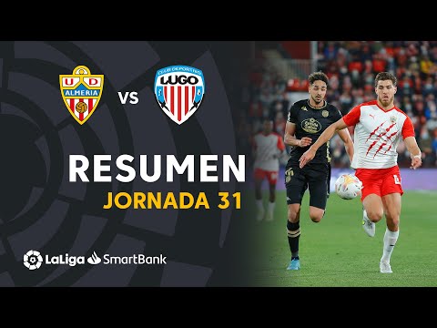 Resumen de UD Almería vs CD Lugo (3-3)