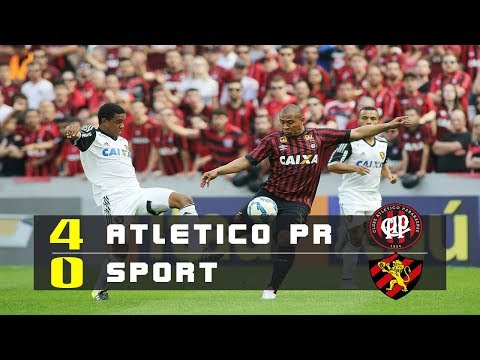 Atlético PR 4 x 0 Sport  - Melhores Momentos (HD COMPLETO) Brasileirão 14/10/2018