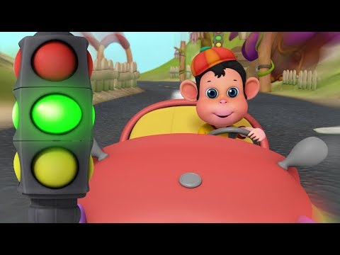 BANDAR MAMA KI NAYI MOTOR CAR | Hindi Rhymes for Children | Infobells