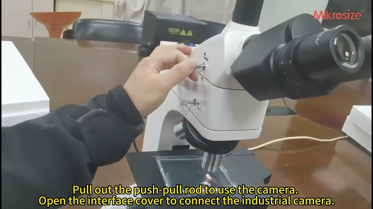 iMetal-530B/BD Upright Metallographic Microscope