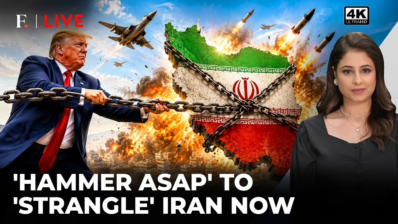 Trump Ditches 'Hammer For 'Strangle': New Iran Strategy Revealed | Firstpost Live | 4K