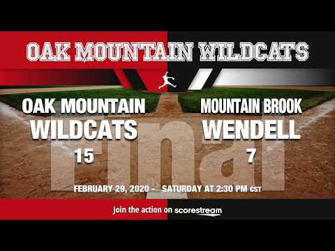 2020 Trussville Preseason 10U Rec Softball Tournament -Oak Mountain Wildcats Vs. Mountain Brook