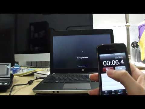 Windows 7 Booting within 13 seconds VERTEX 3 MAX IOPS HP