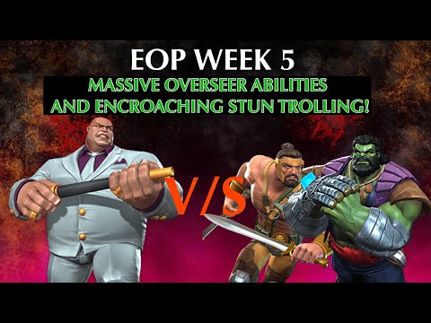 KINGPIN vs EOP WEEK 5 Hercules and Overseer | Marvel Contest of Champions