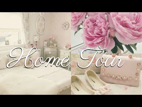 🏡SHABBY CHIC GIRLY HOME TOUR~Carly June Cottage of the Month