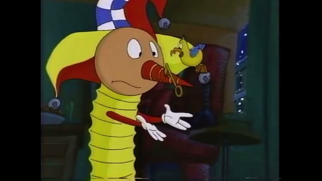 The tangerine bear home in time for Christmas 2000