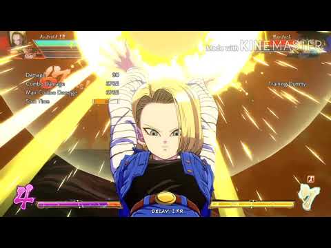 ANDROID 18 - TOD (100%) - COMBO VIDEO - DRAGON BALL FIGHTERZ - [v.1.26]