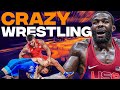 5 Minutes Of Crazy Freestyle Wrestling Action