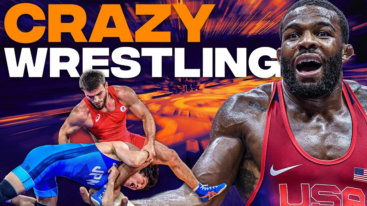 5 Minutes of Crazy Freestyle Wrestling Action