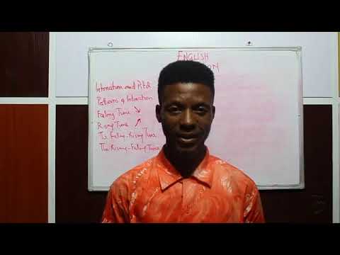 Intonation (SS 2, JAMB, WAEC, NECO, Post-UTME, NABTEB)