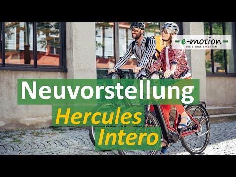 Hercules Intero - 2020 | City e-Bike mit Panasonic-Motor