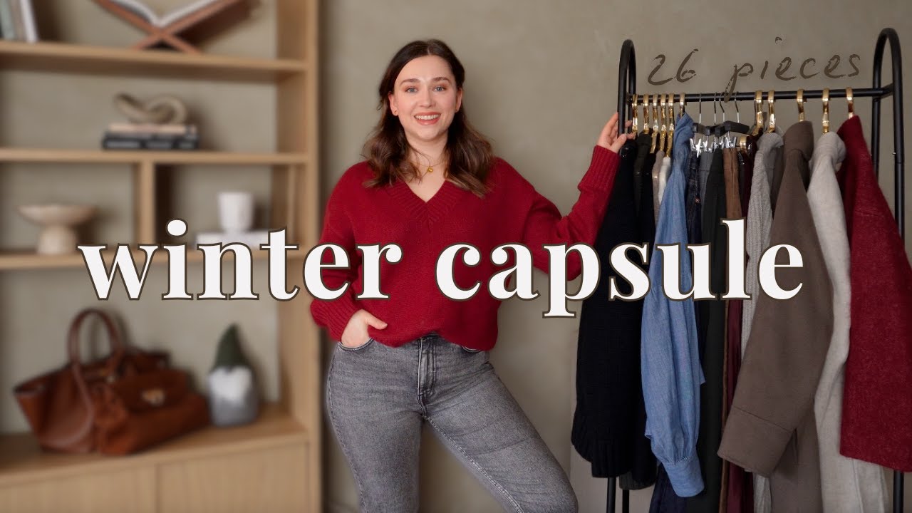 My 26 Piece Scandinavian Winter Capsule Wardrobe | 30+ Realistic Outfits