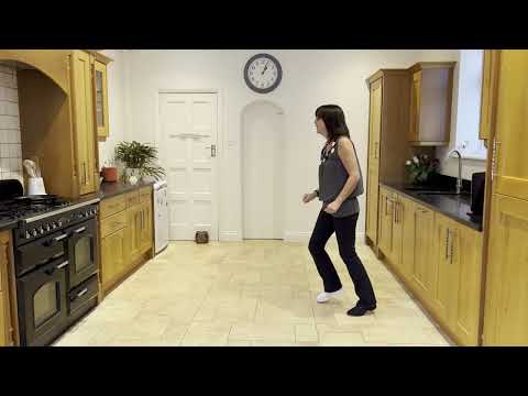 Twenty Two (22) Line Dance Demo and practice with music & instruction