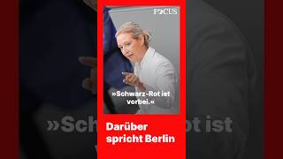 Weidel gegen Merz in der Generalversammlung | Darüber spricht Berlin