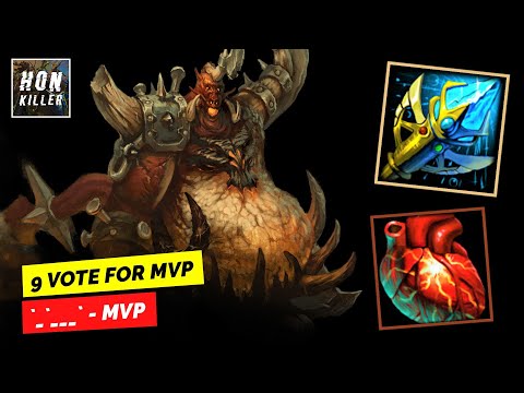 HoN Balphagore STAFF OF THE MASTER with BEHEMOTH'S HEART - MVP