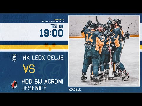 Člani [DP POLFINALE 22/23] HK LedX Celje - HDD SIJ Acroni Jesenice (29.11.2022)