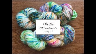 Dyer Supplier Superwash Merino Wool Dyed With Easter Egg Dye Tablets