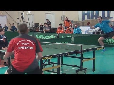 Sergey MEDVEDEV vs Evgeniy REGENTOV Russian Club Premier League 4 Tour Table Tennis