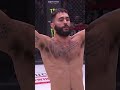 ? INSANE Flying Knee KO by Roman Faraldo ? #shorts #bellator