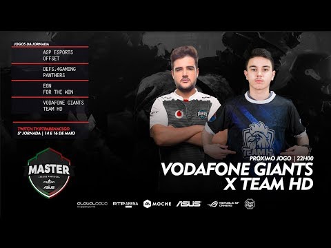 Master League Portugal - Vodafone Giants vs Team HD - Jornada 5