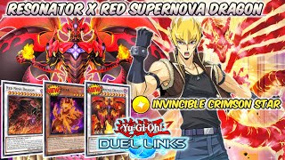 RESONATOR X RED SUPERNOVA DRAGON | Jack New Skill/Support & Simple Combo | Yu-Gi-Oh! Duel Links