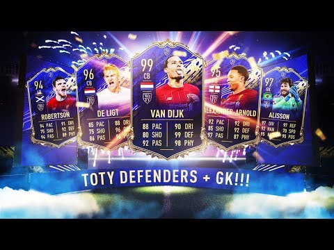 INSANE 99 TOTY VAN DIJK + AMAZING UPGRADE PACKS! - FIFA 20 Ultimate Team