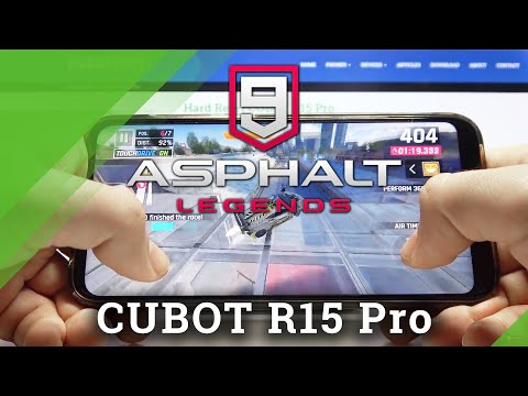 Asphalt 9 Racing Game Test on Cubot R15 Pro – Gameplay | Performance Checkup