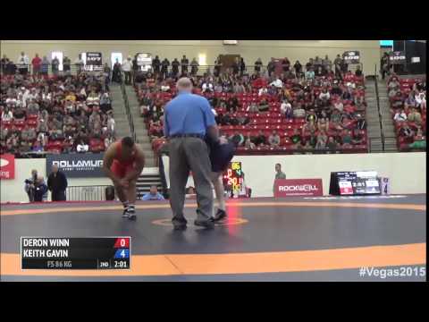86 kg SF - Deron Winn (TMWC) vs Keith Gavin (TMWC)