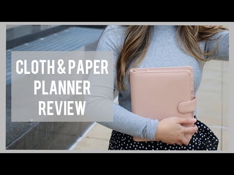 Leather planner review