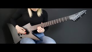 Video thumbnail for 10 best 7 string guitar riffs | LTD EX-7 Baritone Black Metal by Alex S
