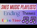 SNES Music Playlists Ending Themes Epic Tier