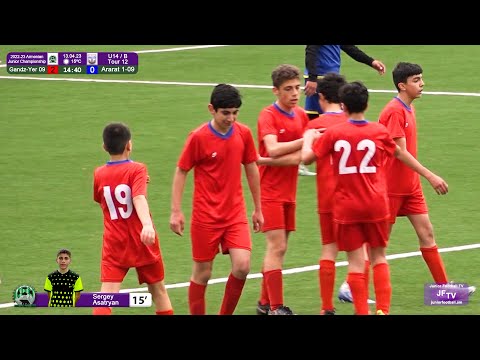 Gandzasar-Yerevan 09 (4-0) Ararat 1-09 (13.04.23) 2022-23 AJC U14/B, Tour 12