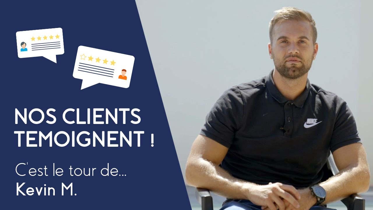 Avis Kevin M.: "Je remercie également le livreur qui a été très professionnel dans ses actes"