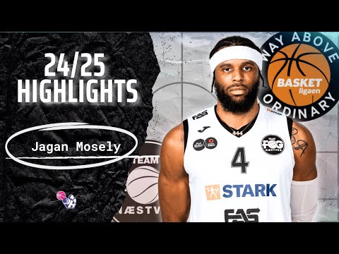 Jagan Mosely Highlights 2024/25 || Denmark Basket Ligaen || Team FOG Naestved
