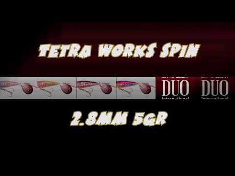Duo The Tetra Works spinn 2 8mm 5gr