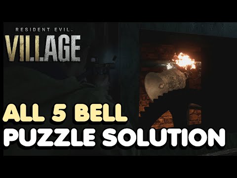 Resident Evil 8 Village - All 5 Bell Puzzle Solution (Castle Dimitrescu)