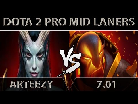 Arteezy Queen of Pain vs Ember Spirit ► RTZ QoP God Bless ► Dota 2 [7.01]