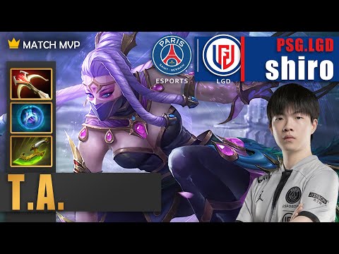 Templar Assassin Safelane | PSG.LGD.shiro | PSYCHO TA 23 KILLS IN A GAME | 7.33e Gameplay Highlights