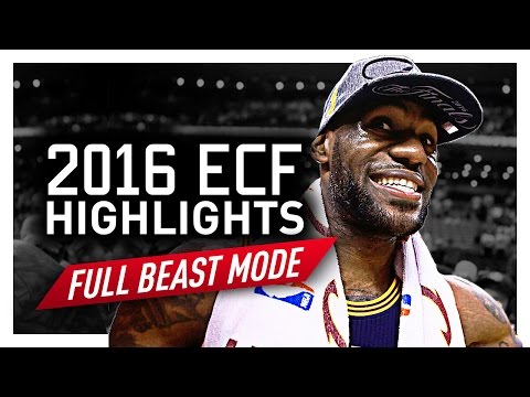 LeBron James ECF Offense Highlights VS Raptors 2016 Playoffs - ABSOLUTE DOMINANCE!